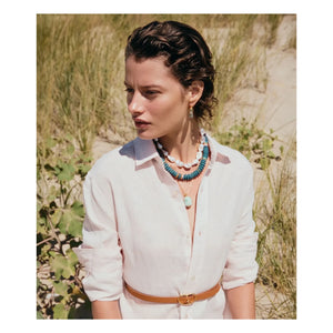 Lizzie Fortunato - Darya necklace | Blue
