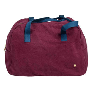 La cerise sur le gâteau - Iona Organic Cotton Weekend Bag | Burgundy