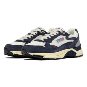 Autry - Hyperway Two-Tone Suede Sneakers | Navy