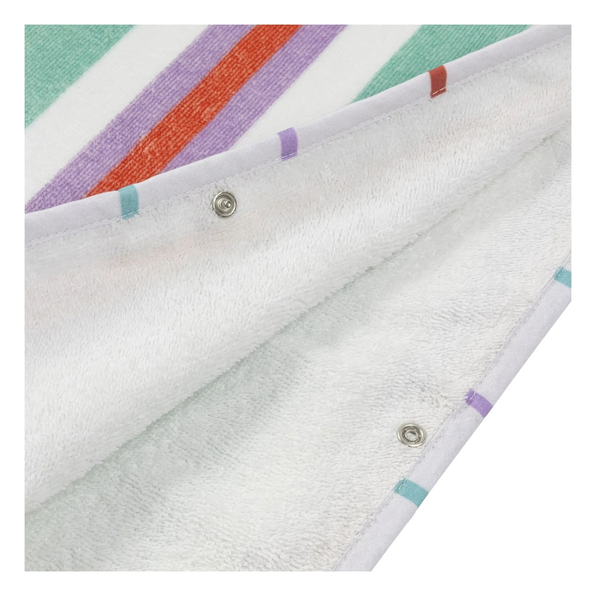 Jera Mini - Striped Towel Hooded Bath Poncho