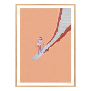 Ciel Glue - Flower Power Poster | Coral