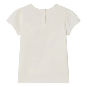 Bonpoint - Cira Cherry Organic Cotton T-Shirt | Cream