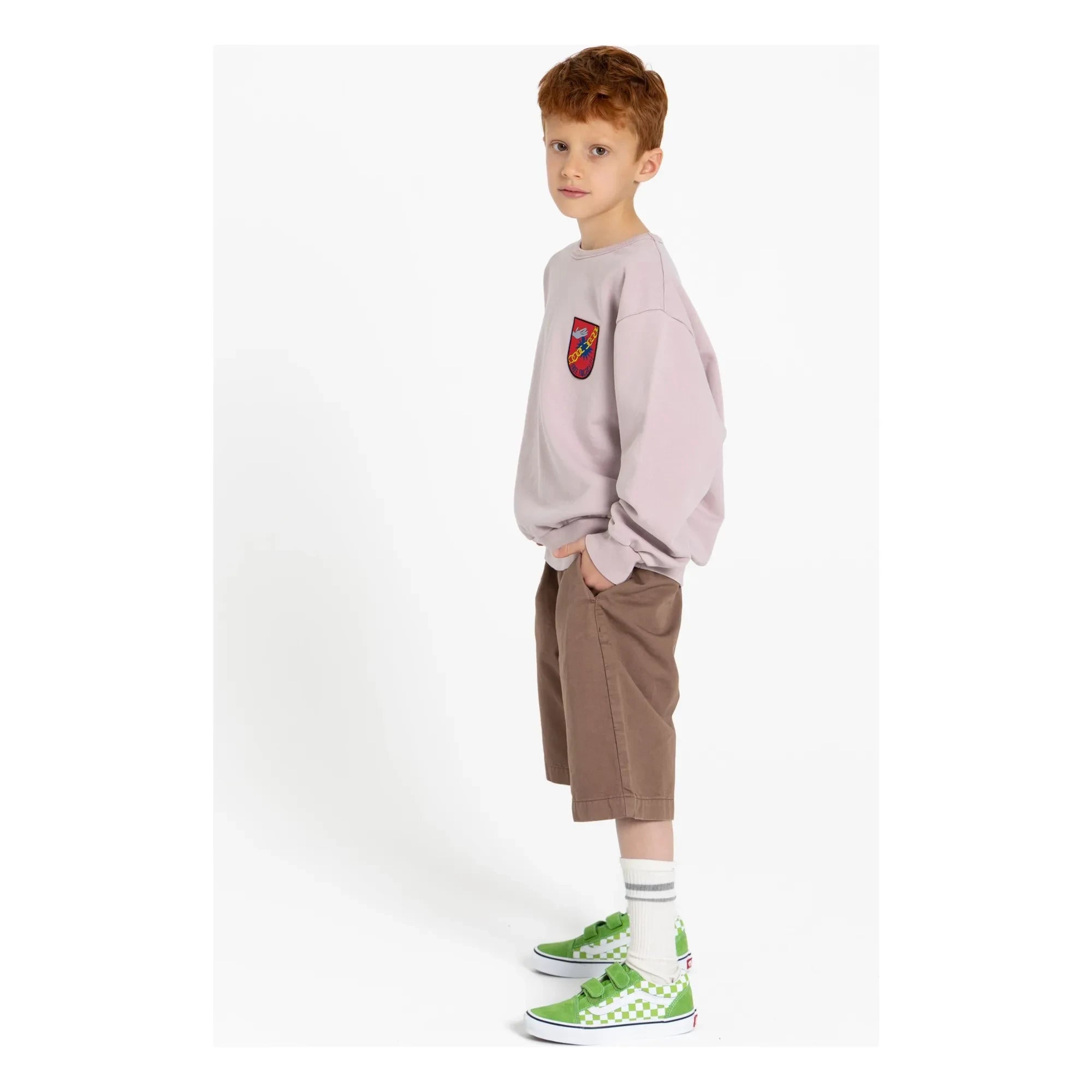 Finger in the Nose - Oversized Blow Sweat Organic Cotton | Dust Pink