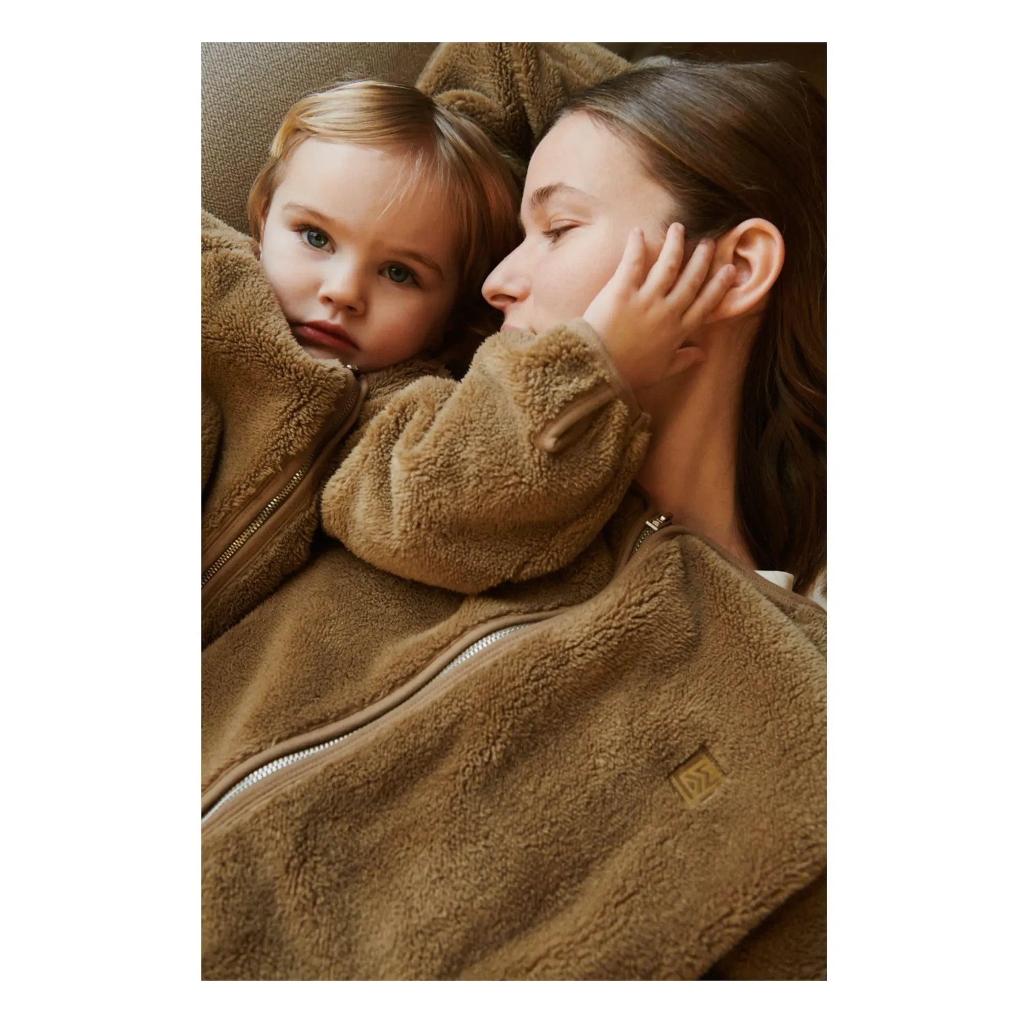 Liewood - Calina Recycled Fiber Sherpa Jacket - Women's Collection | Beige
