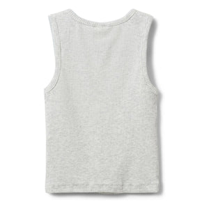 Sofie Schnoor - Tamilia Cotelé Tank Top | Light Gray