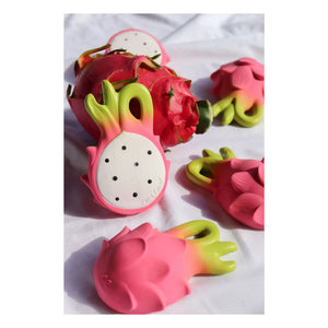 Oli & Carol - Fuchsia Dragon Fruit Teething Ring | Ring