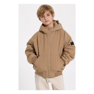 Finger in the nose - Chelsea Hooded Jacket | Camel
