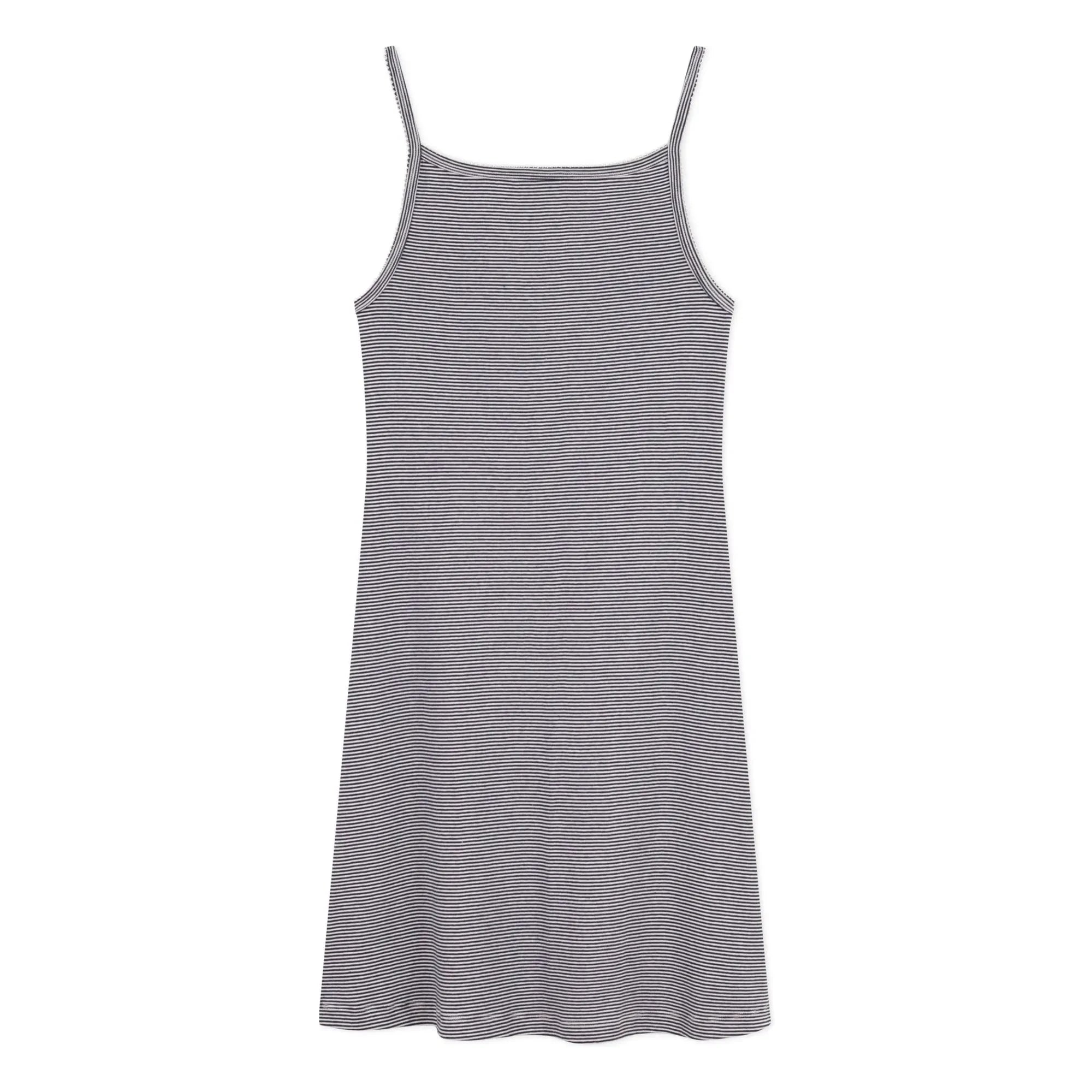 Petit Bateau - Organic Cotton Muturi Nightgown | Navy