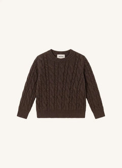 Smallable Woman - Marguerite Wool Sweater | Brown