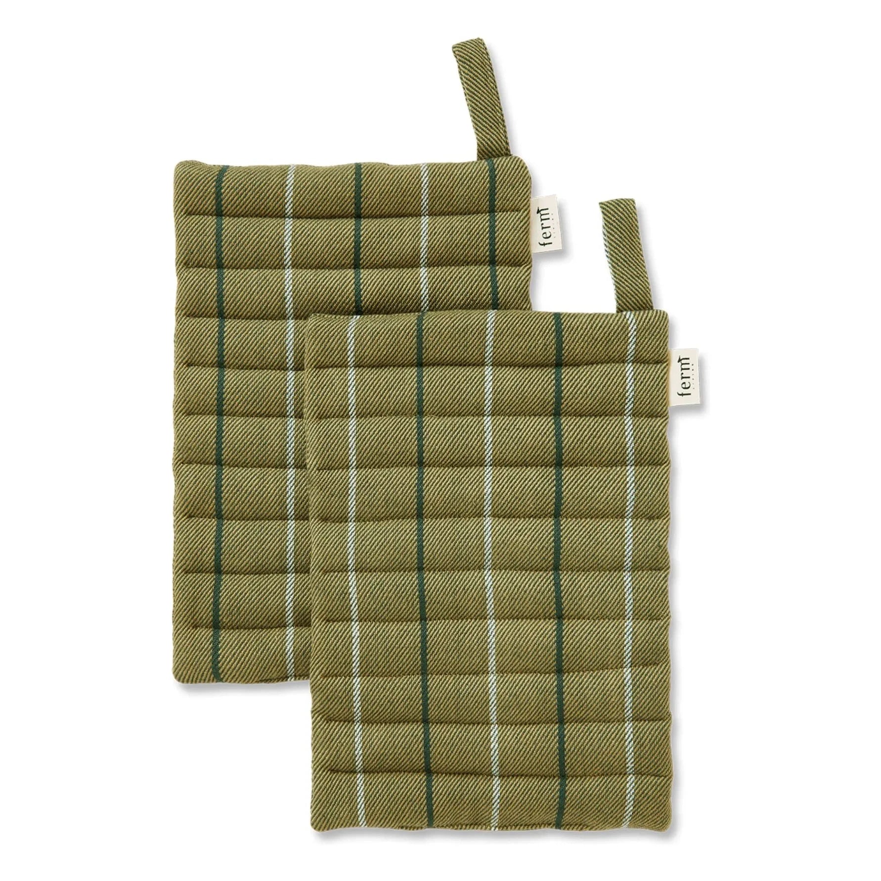 Ferm Living - Ito Pot Holders - 2-piece Set | Green
