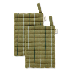 Ferm Living - Ito Pot Holders - 2-piece Set | Green
