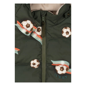 Konges Sløjd - Nuka Recycled Fiber Puffer Coat | Green
