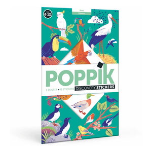 Poppik - Bird Poster and Stickers