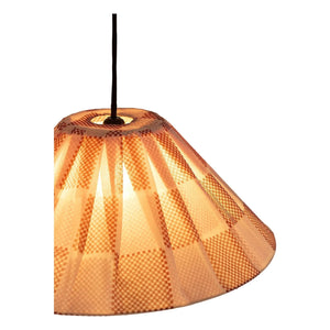 Nobodinoz - Ava Striped Lampshade | Red
