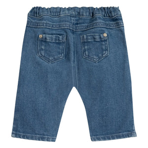 Tartine et Chocolat - Plain Baby Denim Pants | Blue