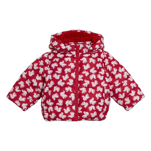 Stella McCartney Kids - Kuş tüyü ceket | Kırmızı