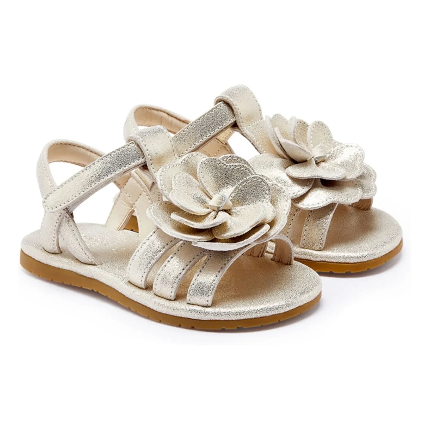 Donsje - Jiles Fields Floral Sandals | Silver