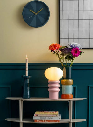 Present Time - Catania Aro Table Lamp | Powder Pink
