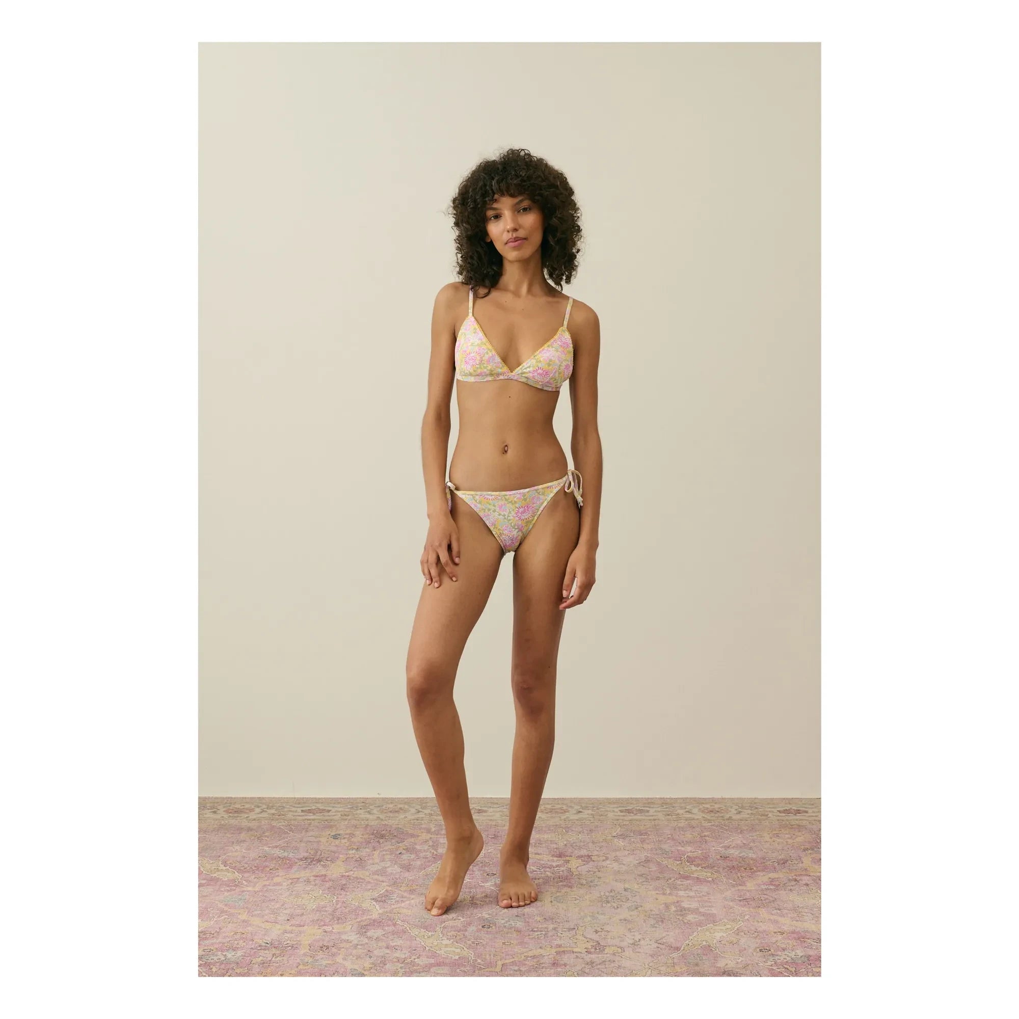 Louise Misha - Lenora Recycled Fiber Swimsuit Bottom | Women’s Collection | Yellow