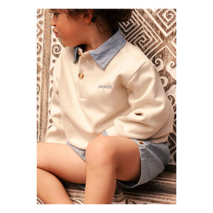 Donsje - Priem Organic Cotton Sweatshirt | Ecru