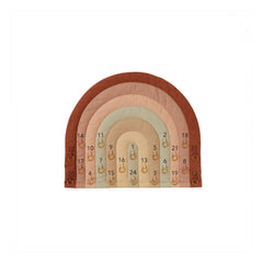 Oyoy Mini - Rainbow Advent Calendar | Chocolate