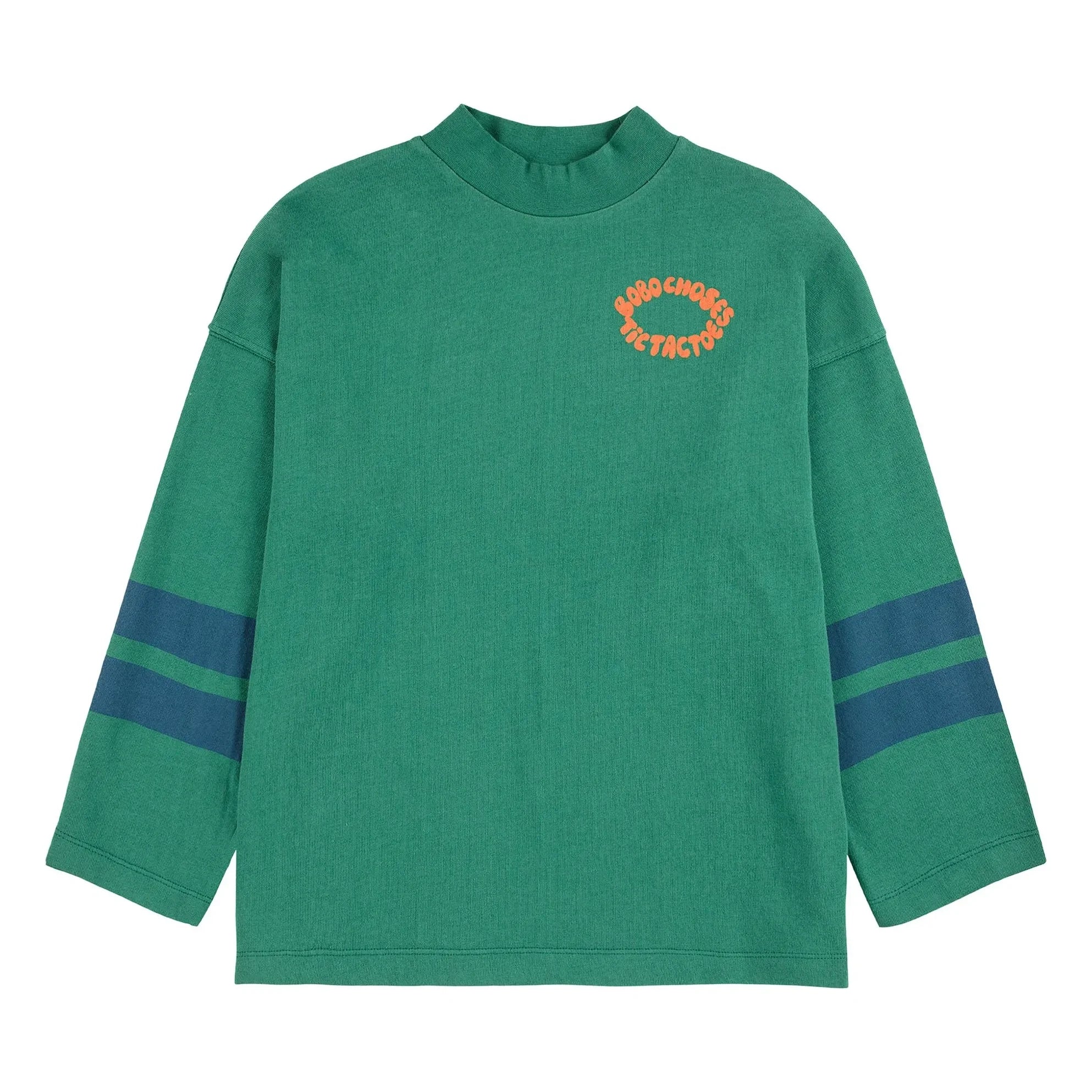 Bobo Choses - Tic Tac Toe Organic Cotton T-Shirt | Green