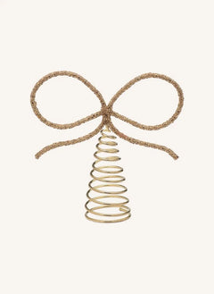 Anna + Nina - "Knot Quite Ordinary" Christmas Tree Topper | Gold