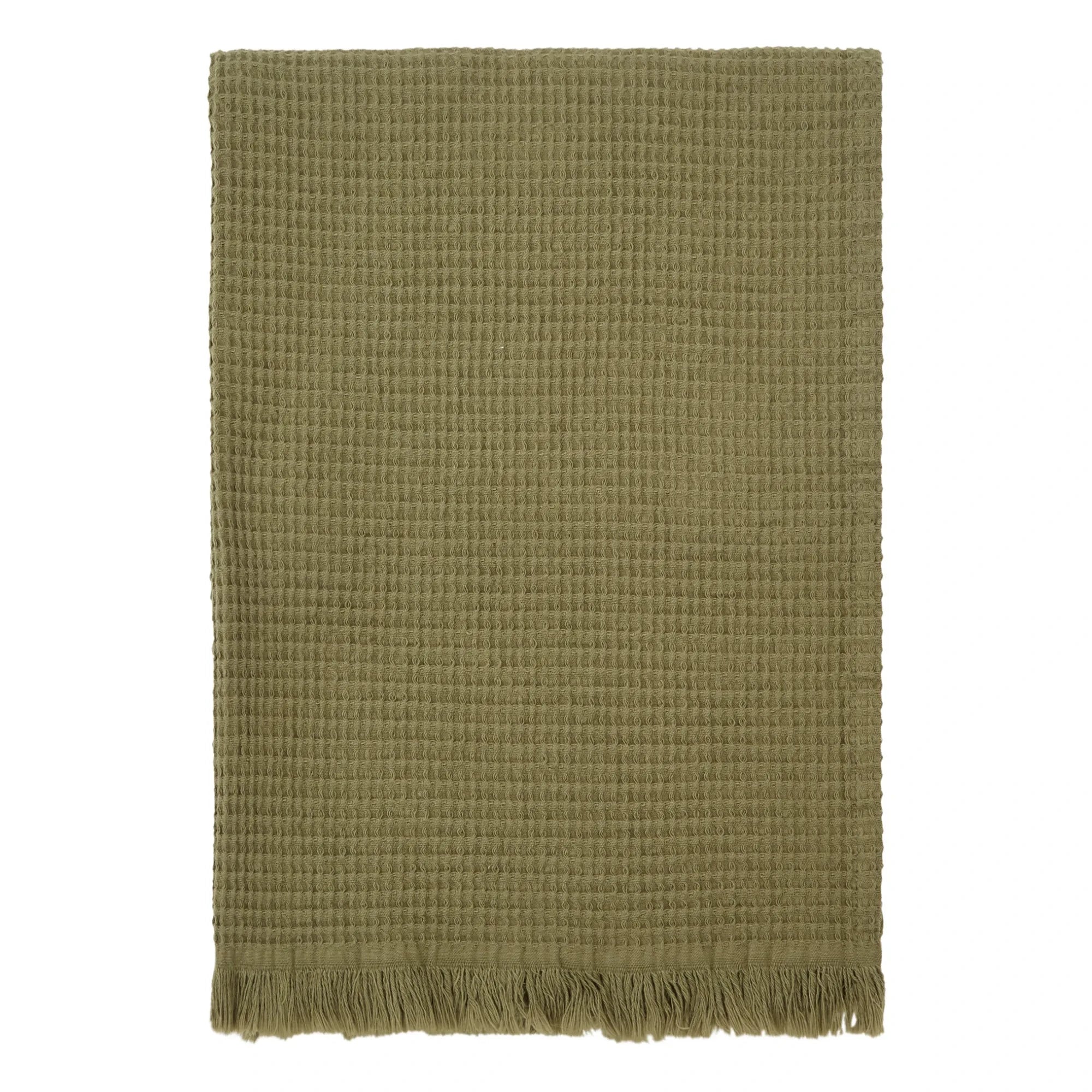 Haomy - Timor textured bath towel | Khaki