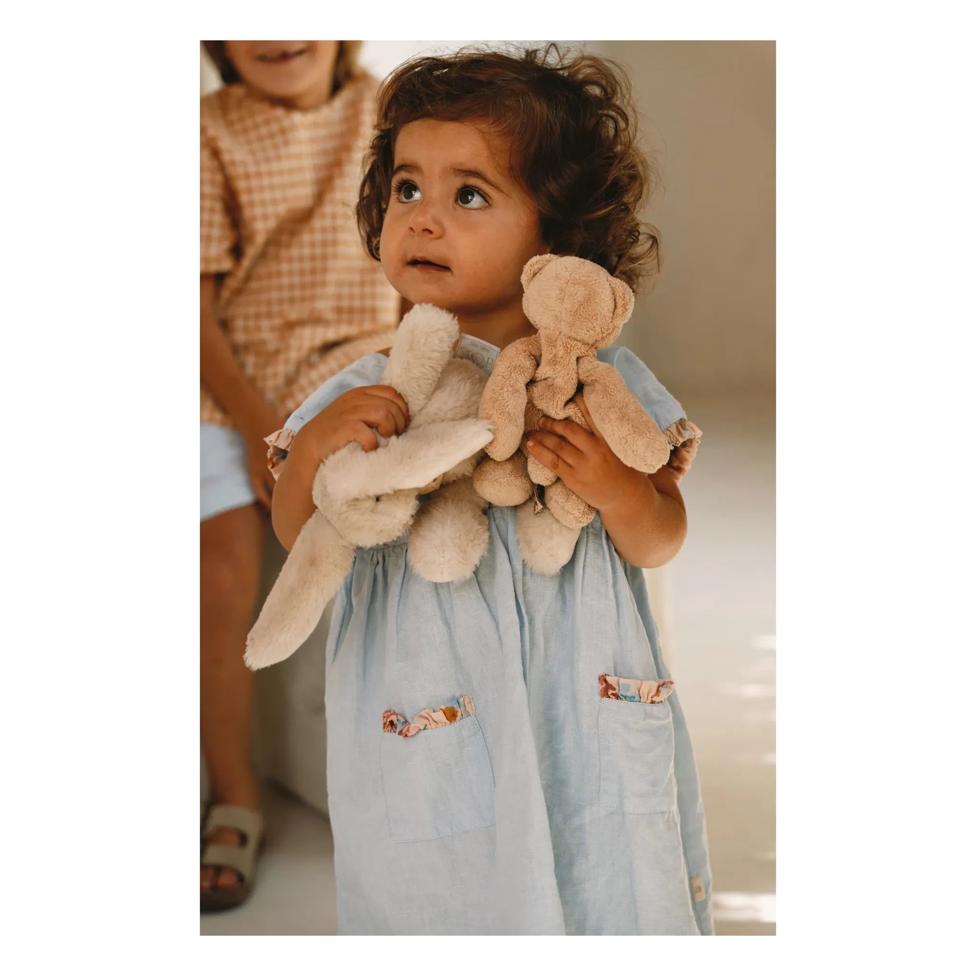 Lilinoa - Marie Lin embroidered dress | Light blue
