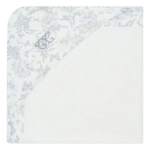 Tartine et Chocolat - Toile de Jouy Baby Bathrobe | Gray