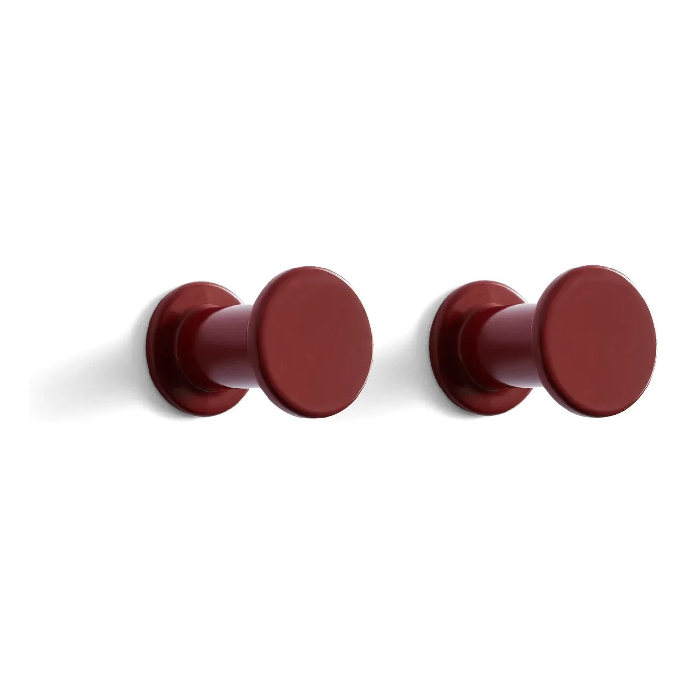 Hay - 2-piece Wall Hook | Red