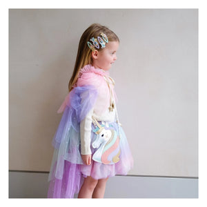 Mimi & Lula - Set of 4 Unicorn Hair Clips | Lilac