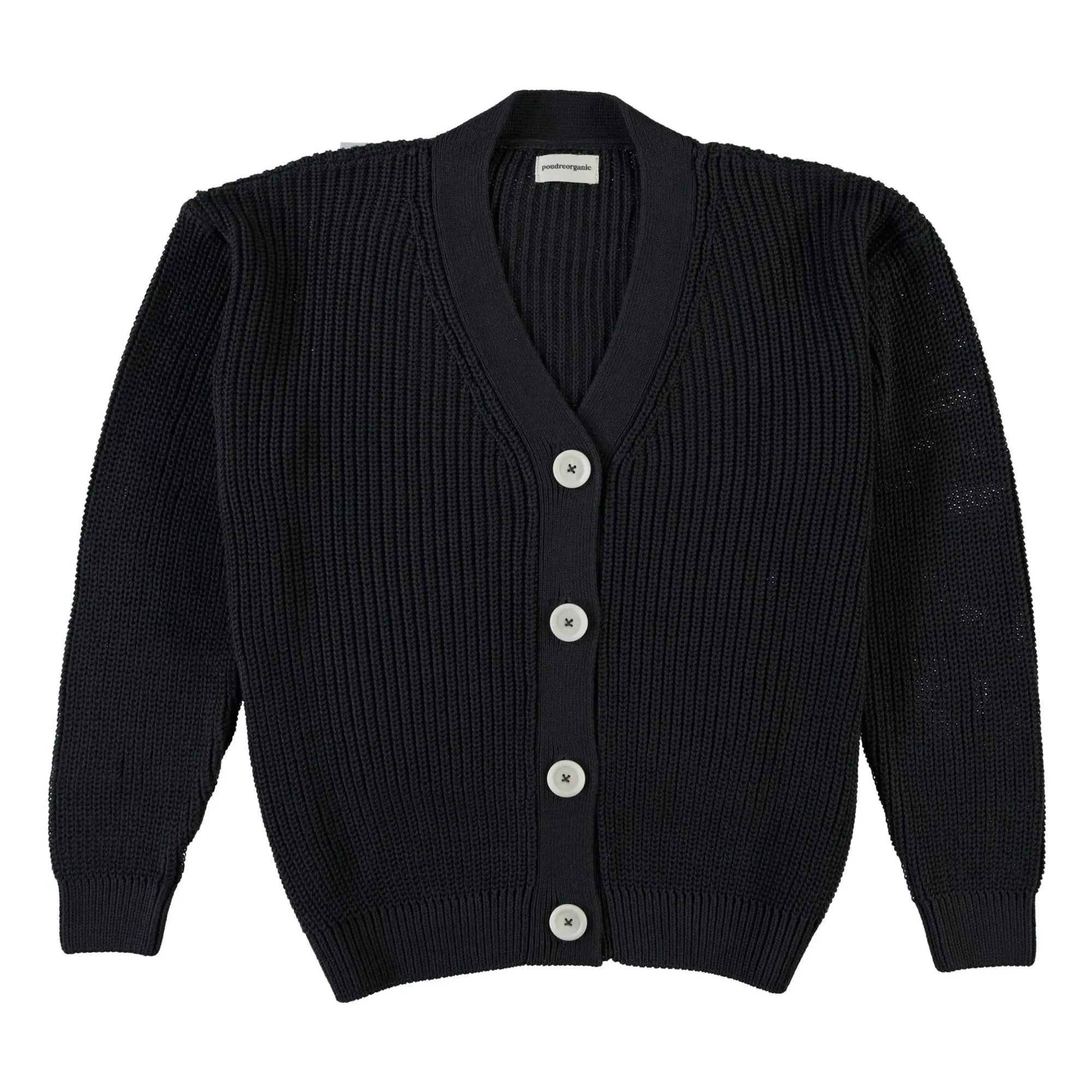 Poudre Organic - Cardigan Mate | Charcoal