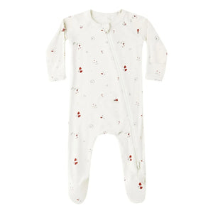 Quincy Mae - Winter Wonderland Snowsuit | Ecru