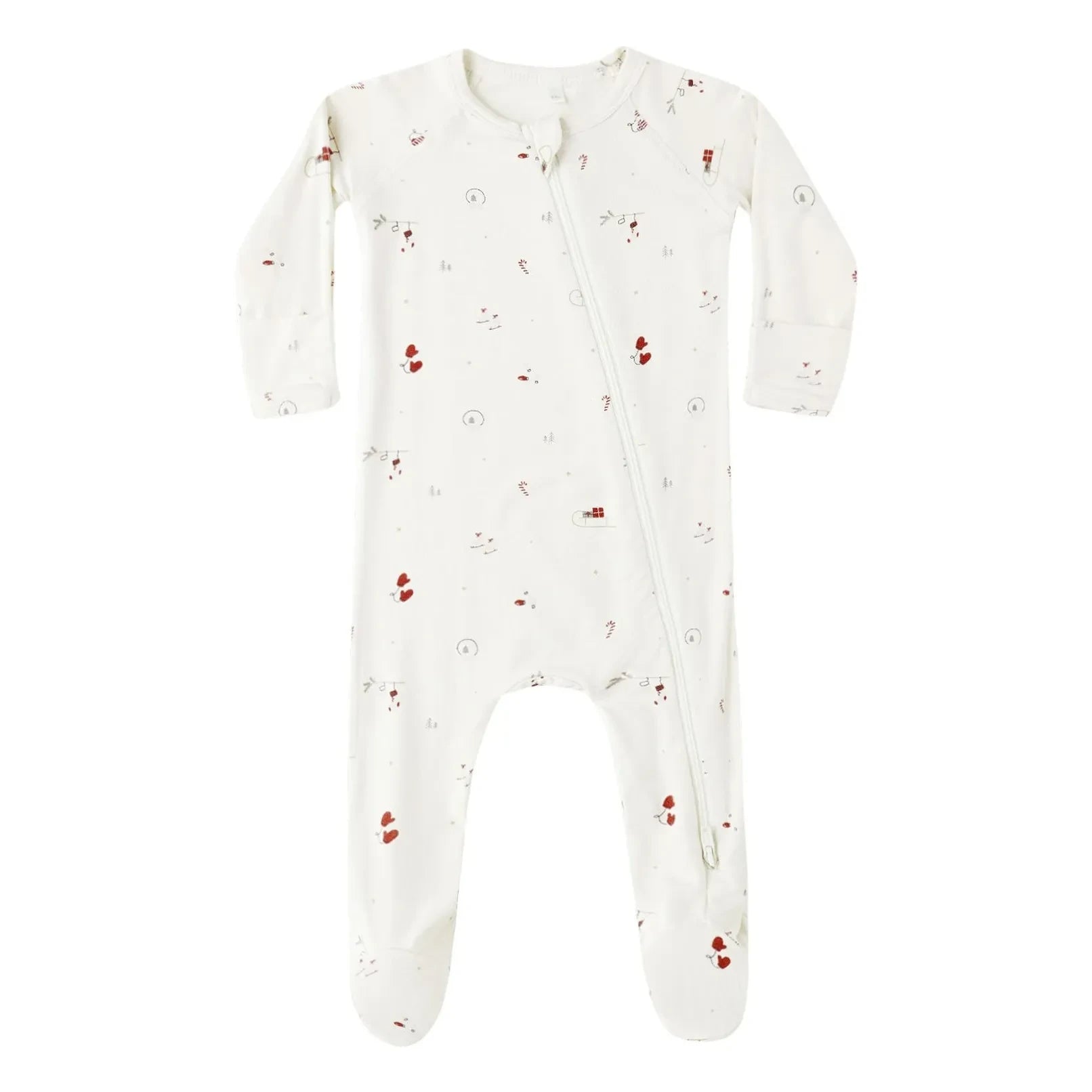 Quincy Mae - Winter Wonderland Snowsuit | Ecru