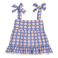Hello Simone - Lucie Floral Ball | Blue