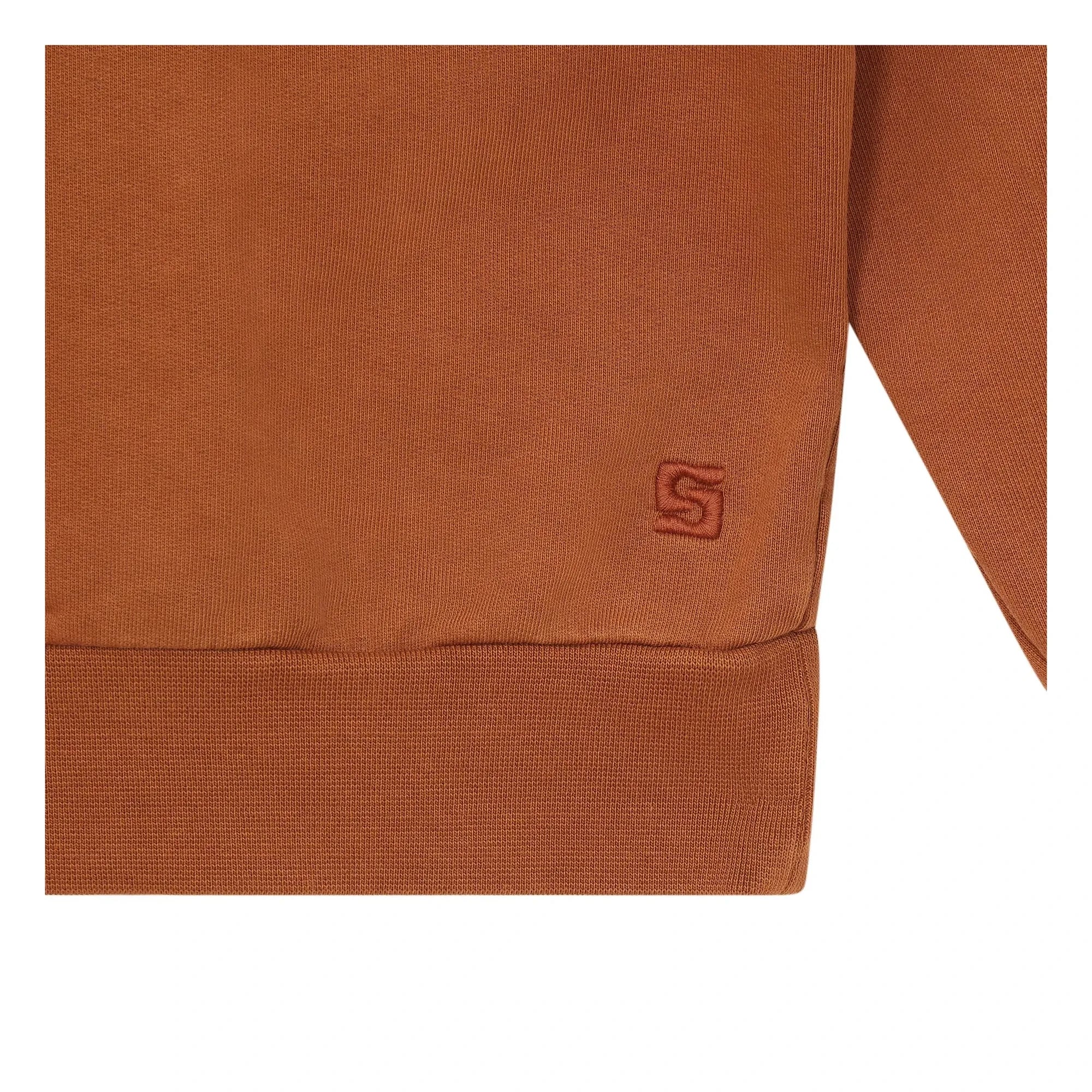Smallable Man - Bob Polo Neck Sweatshirt | Caramel