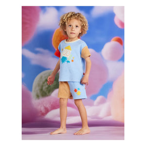 Halcyon Nights - Rocket Sponge T-Shirt | Light Blue