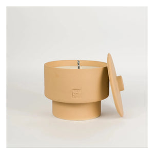 Mon Dada - Outdoor Candle with Lid, Neutral Scent June Ibiza Three | Terracotta