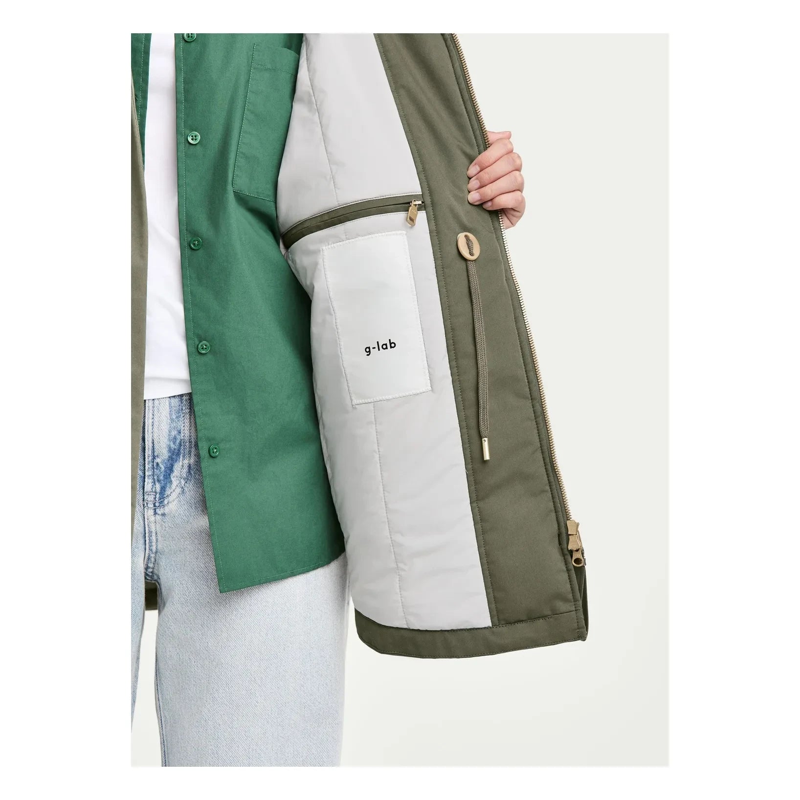 g-lab - Feli Parka | Zeytin