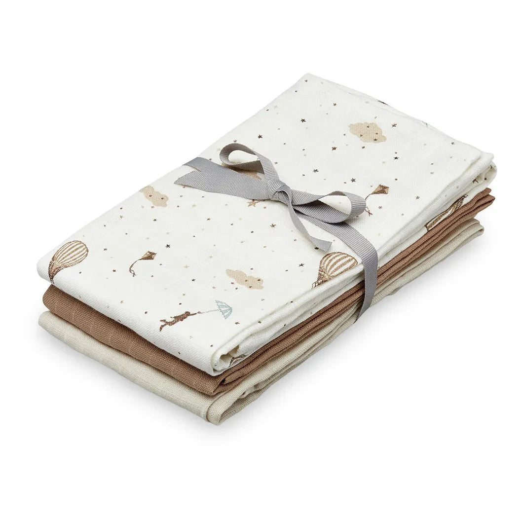 Cam Cam - Dreamland Organic Cotton Muslin Swaddle Set - 3 Pieces
