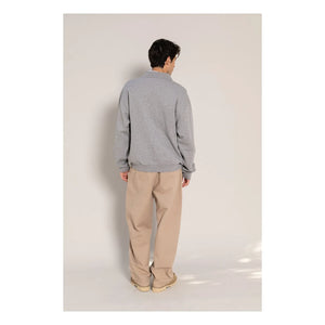 Smallable Man - Bob Bisiklet Yaka Sweatshirt | Heather Grey