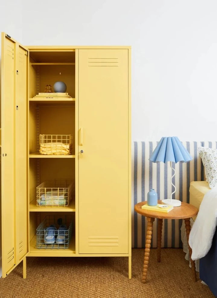 Mustard Made - Twinny Metal Cabinet | Pale Yellow