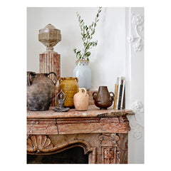 Bloomingville - Tarun Decorative Ceramic Jar | Brown