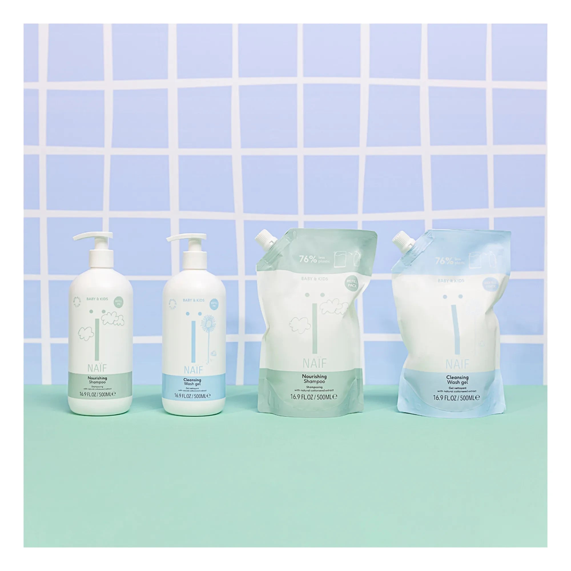 Naïf Natural Skincare - Shower Gel Refill - 500 ml