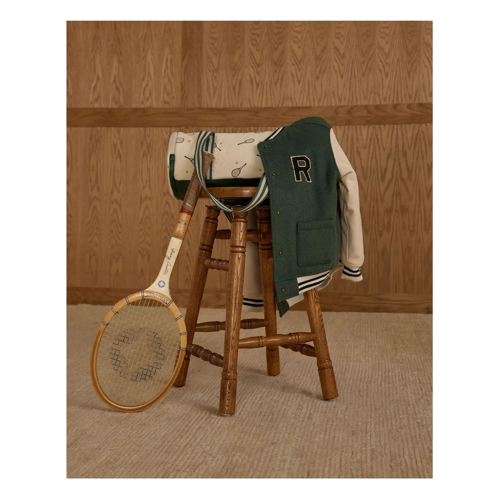 Rylee + Cru - Yeşil Varsity ceket