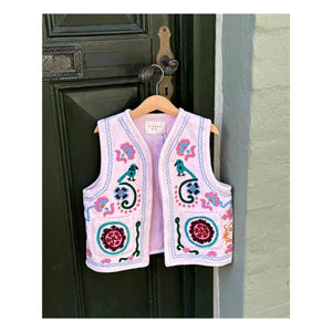 SISSEL EDELBO - Caia Sleeveless Vest - Kids Collection | Pink