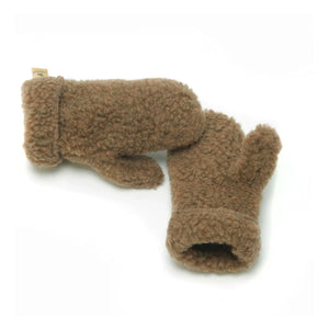 Alwero - Shearling Gloves | Chocolate