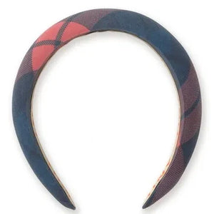 Tinycottons - Plaid Headband | Red