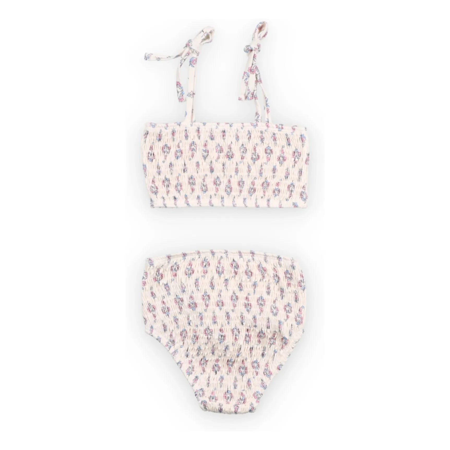 the new society - Clavel Fleuri Swimsuit | Ecru